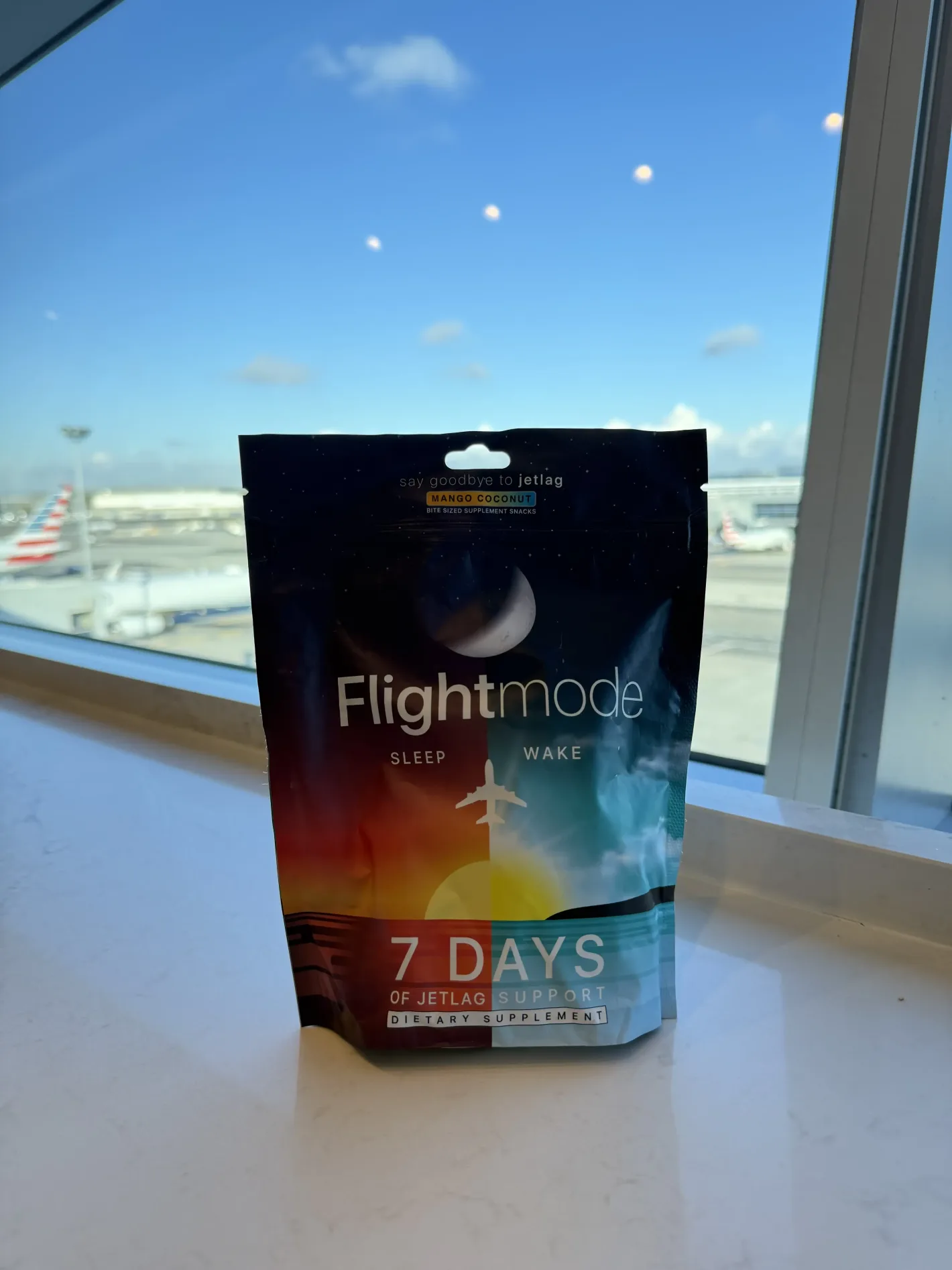 Flightmode customer photo on the go